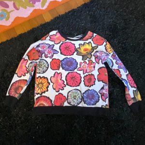 Zara collage floral Sweatshirt